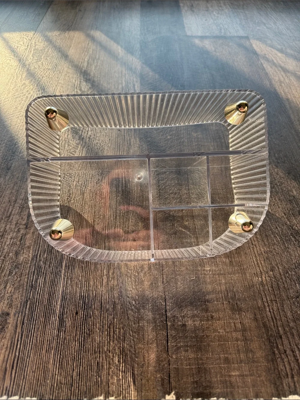 N/A transparent divided